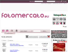 Tablet Screenshot of fotomercato.eu